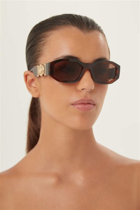 versace biggie sunglasses brown|vintage versace sunglasses biggie.